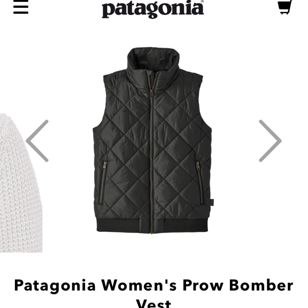 Patagonia women’s prow bomber vest